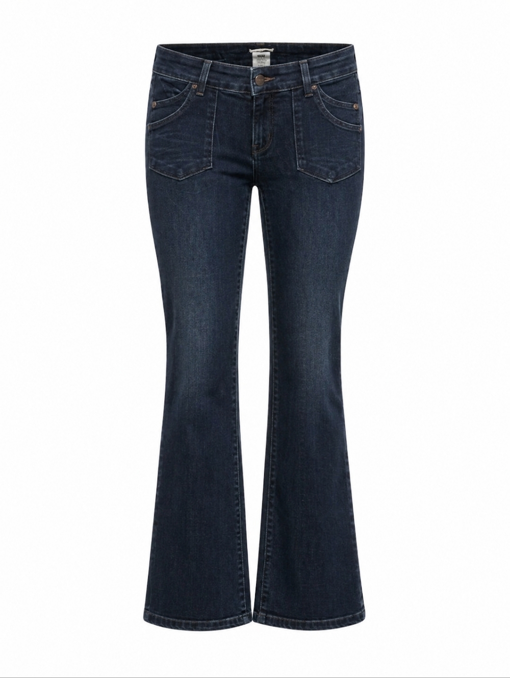Levi's 504 Slouch Women's Bootcut Jeans Dark Blue Denim Stretch 5-Pocket